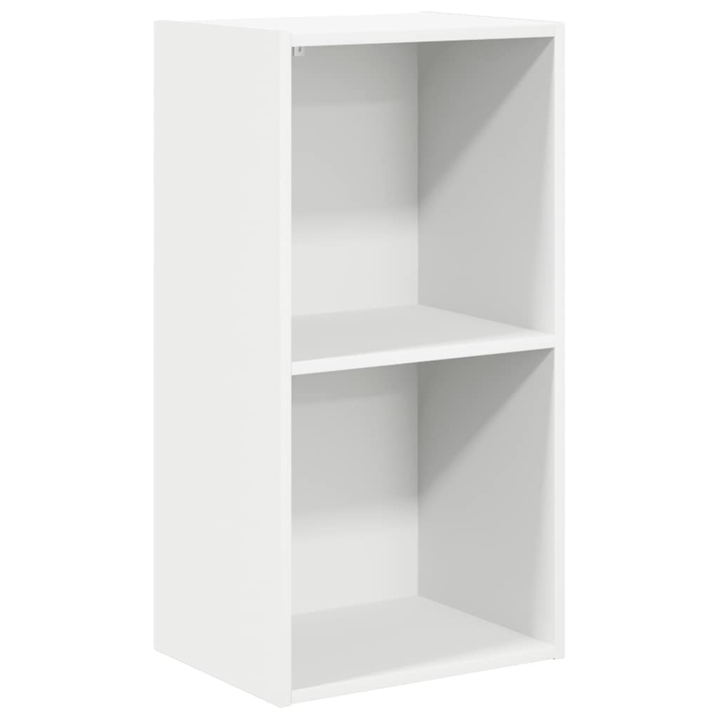 Estante com 2 prateleiras 40x30x76,5 cm contraplacado branco