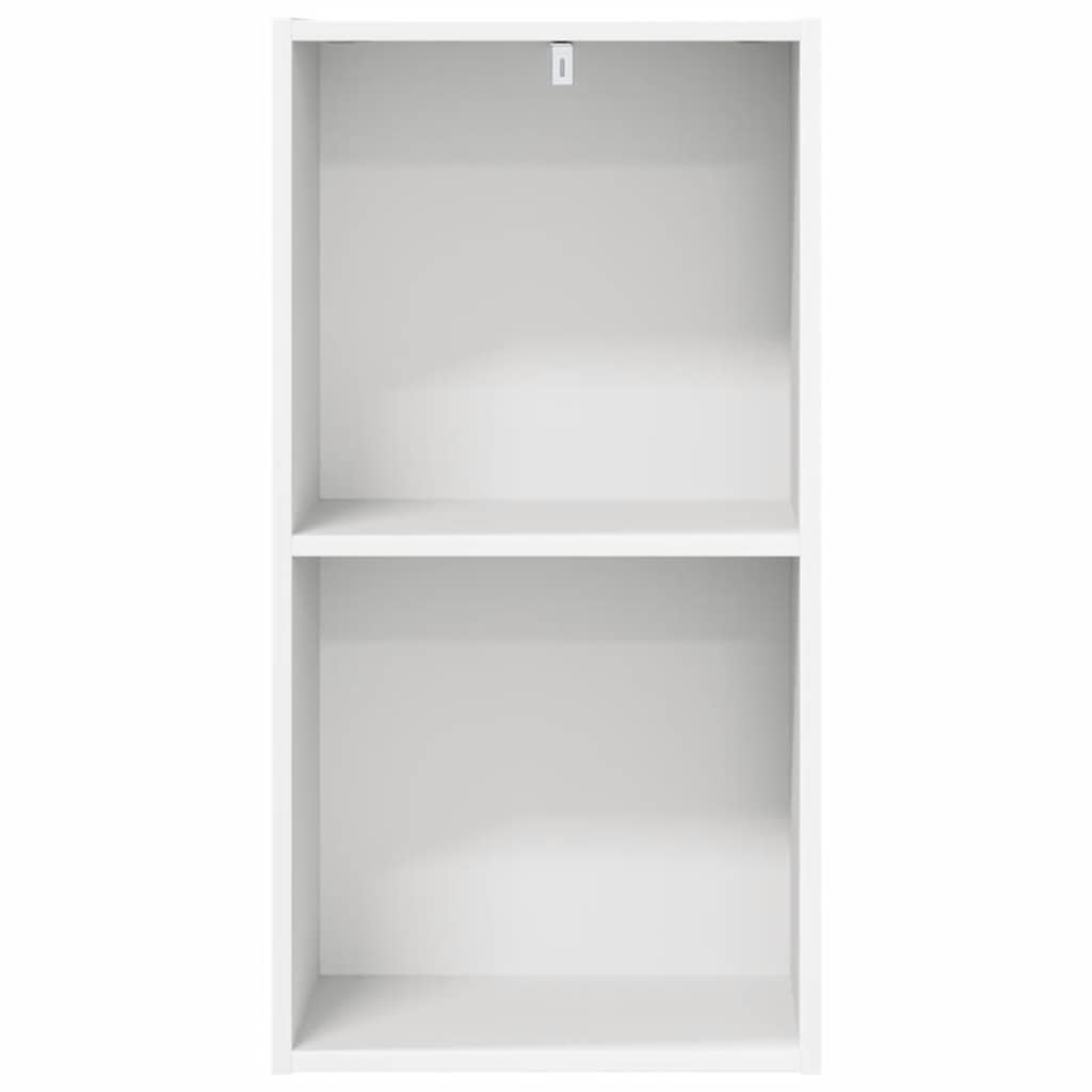 Estante com 2 prateleiras 40x30x76,5 cm contraplacado branco