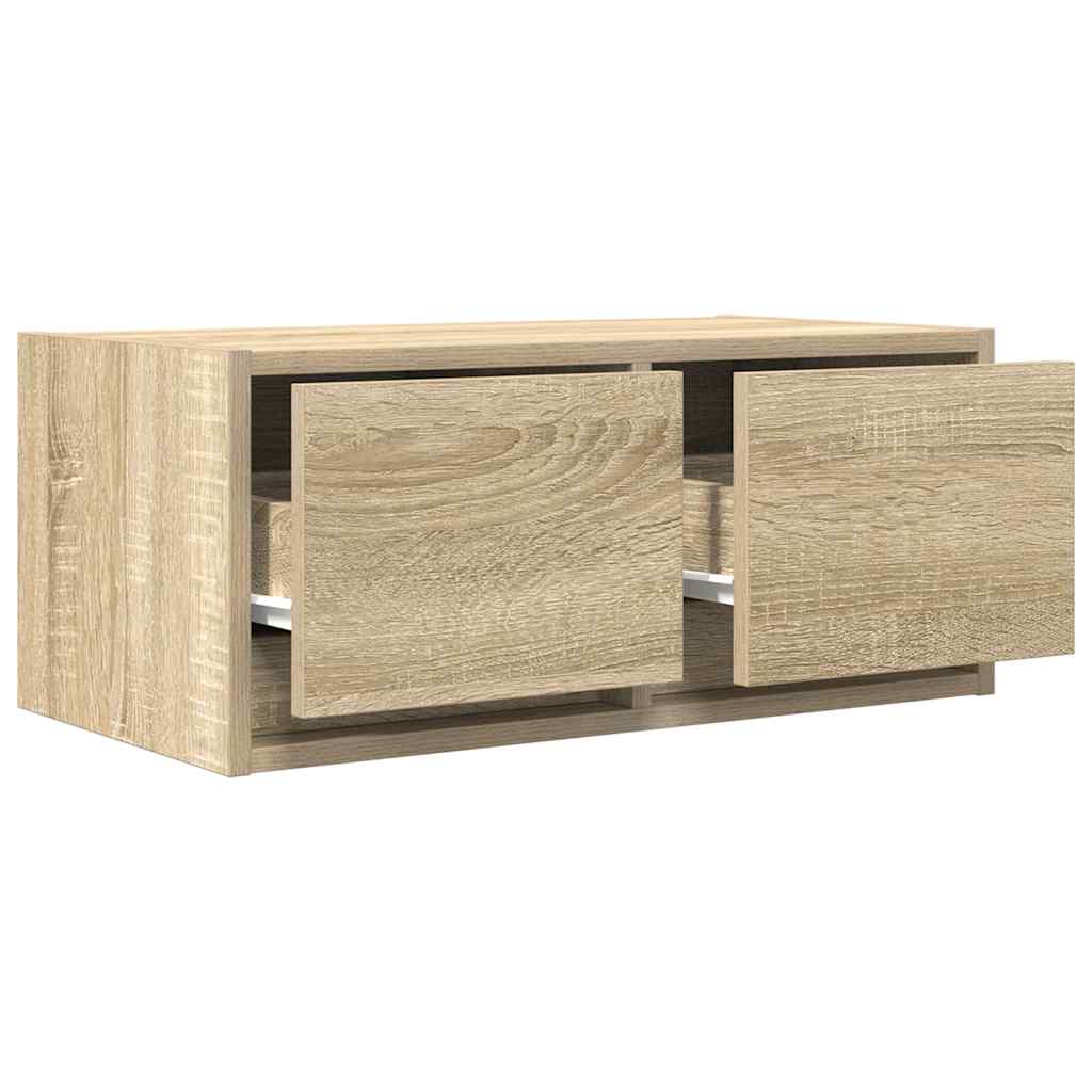 Móveis de TV 2pcs 60x31x25,5cm deriv. madeira carvalho sonoma