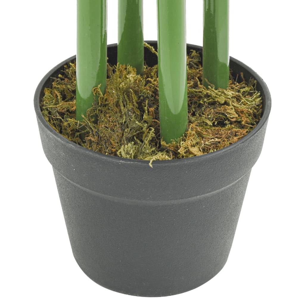 Árvore de bambu artificial 384 folhas 120 cm verde