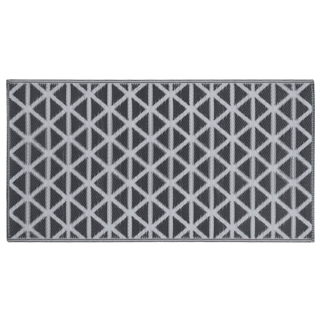 Tapete de exterior 120x180 cm arakil PP preto