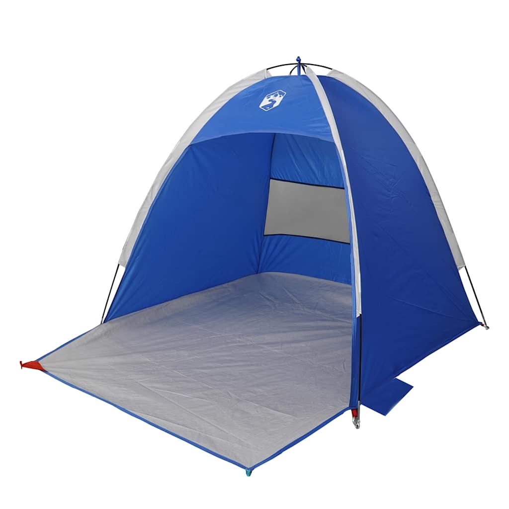 Tenda de praia 3 pessoas impermeável azul ciano