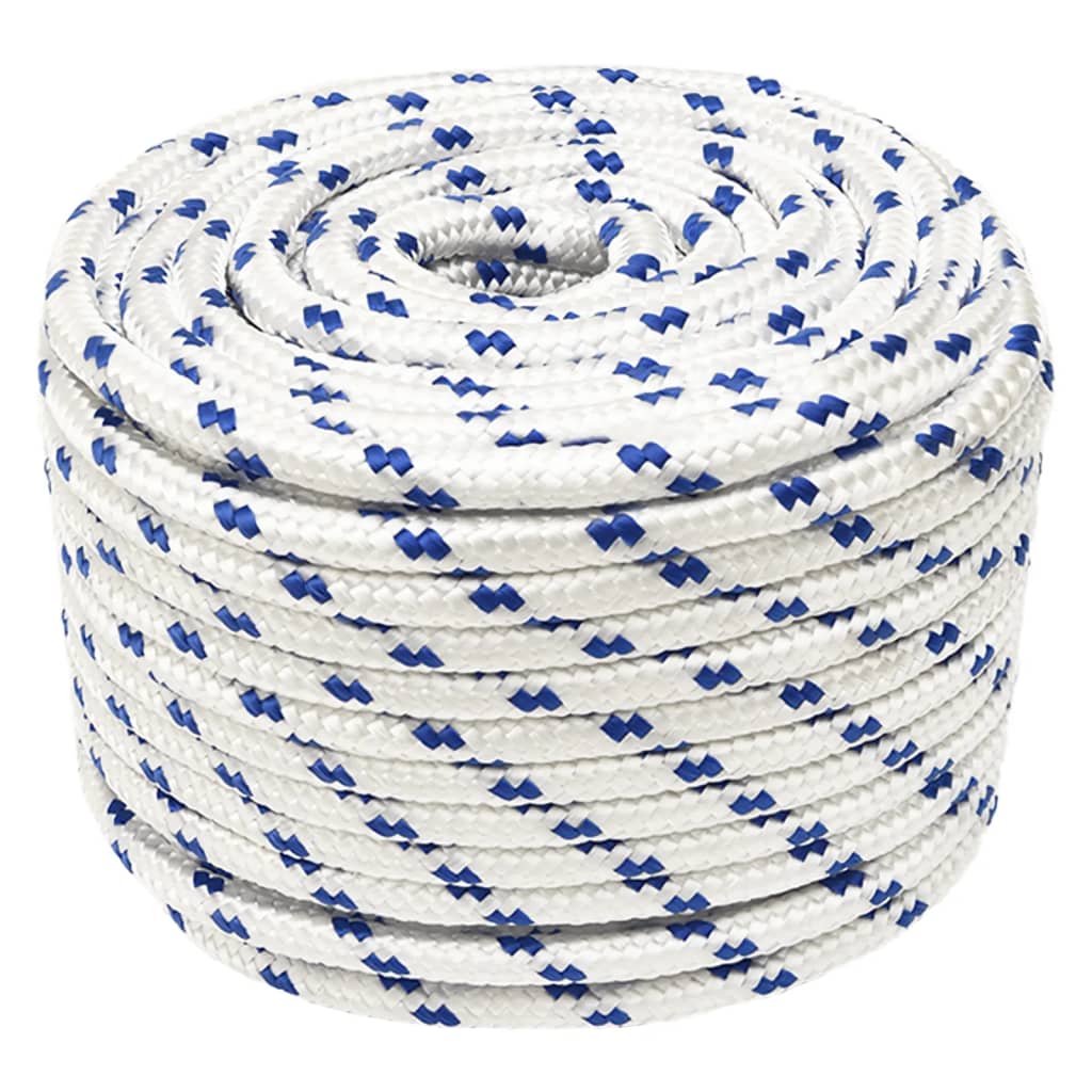 Corda de barco 14 mm 100 m polipropileno branco
