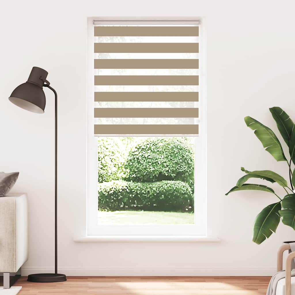 Cortina de zebra 105x200 cm largura do tecido 100,9cm poliéster