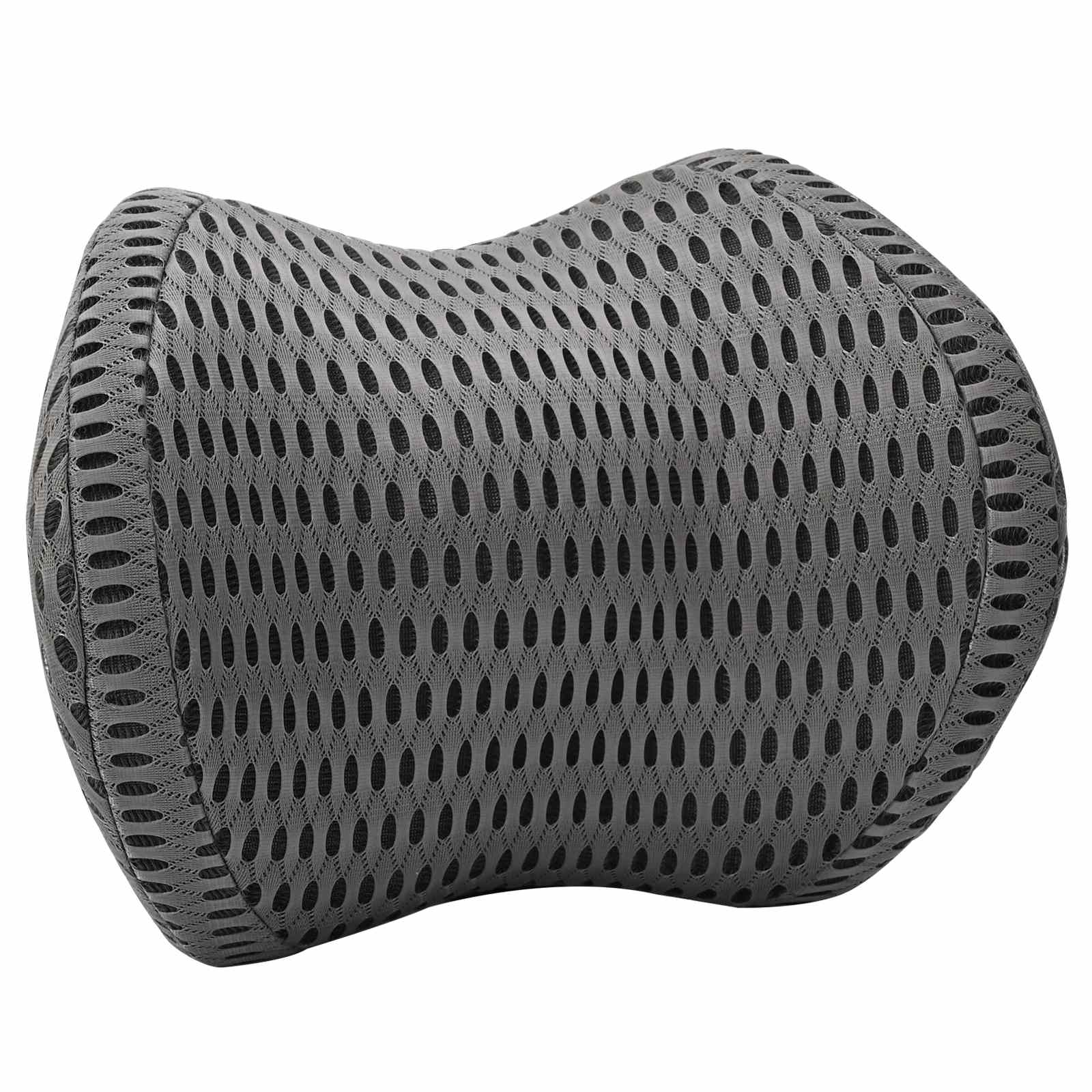 Almofada cervical cinzento espuma de memória 31 x 22 x 13 cm