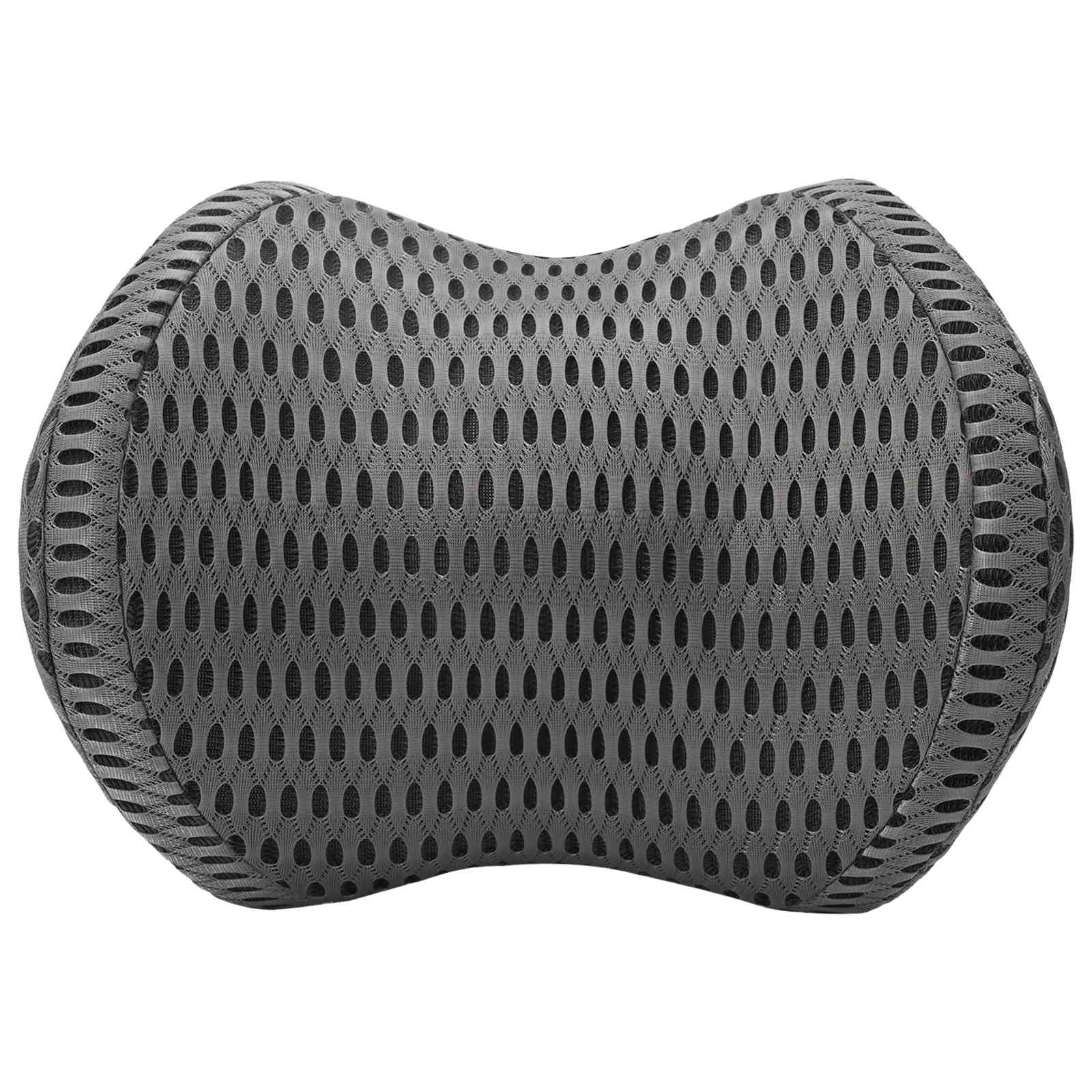 Almofada cervical cinzento espuma de memória 31 x 22 x 13 cm