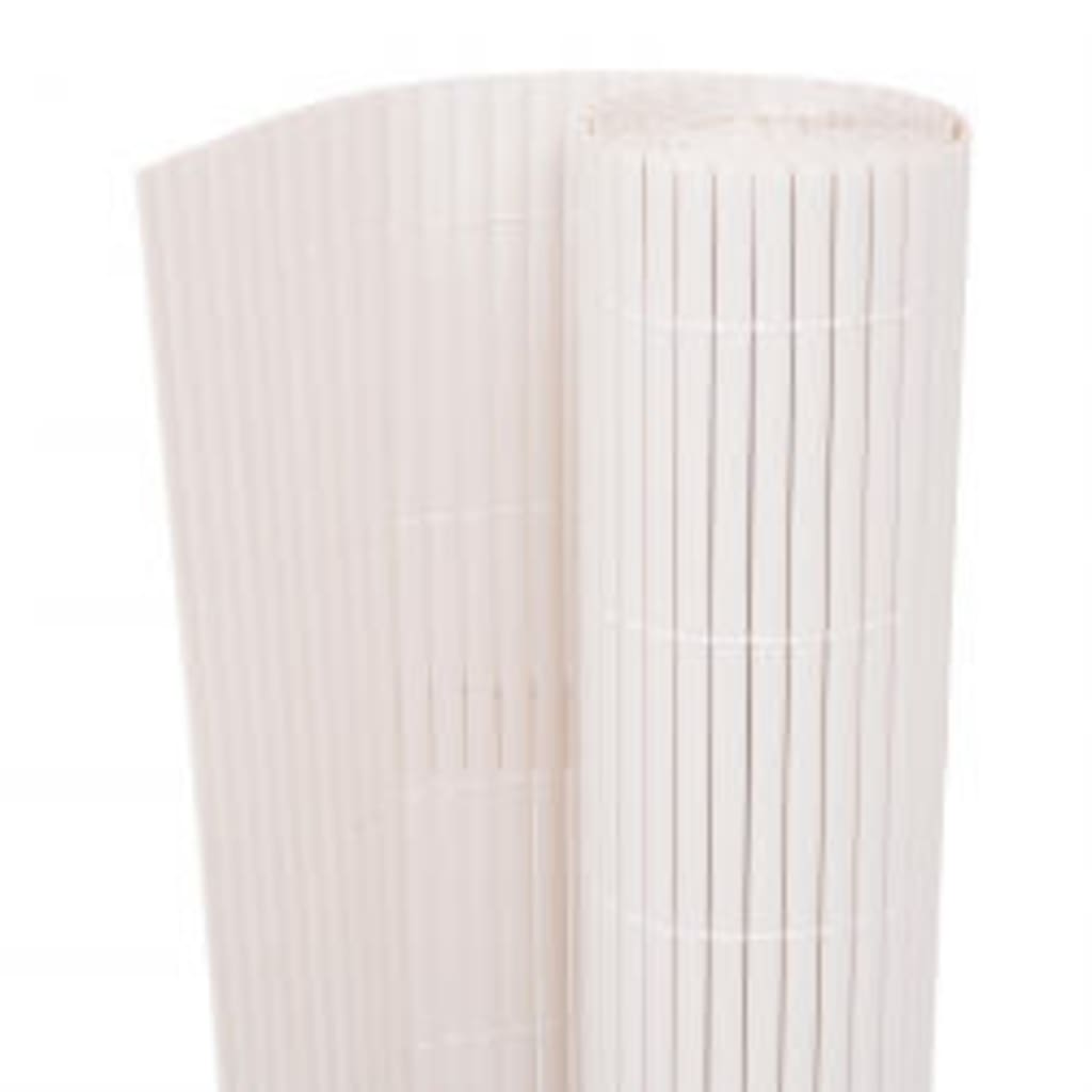 Cerca de jardim dupla face 110x500 cm branco