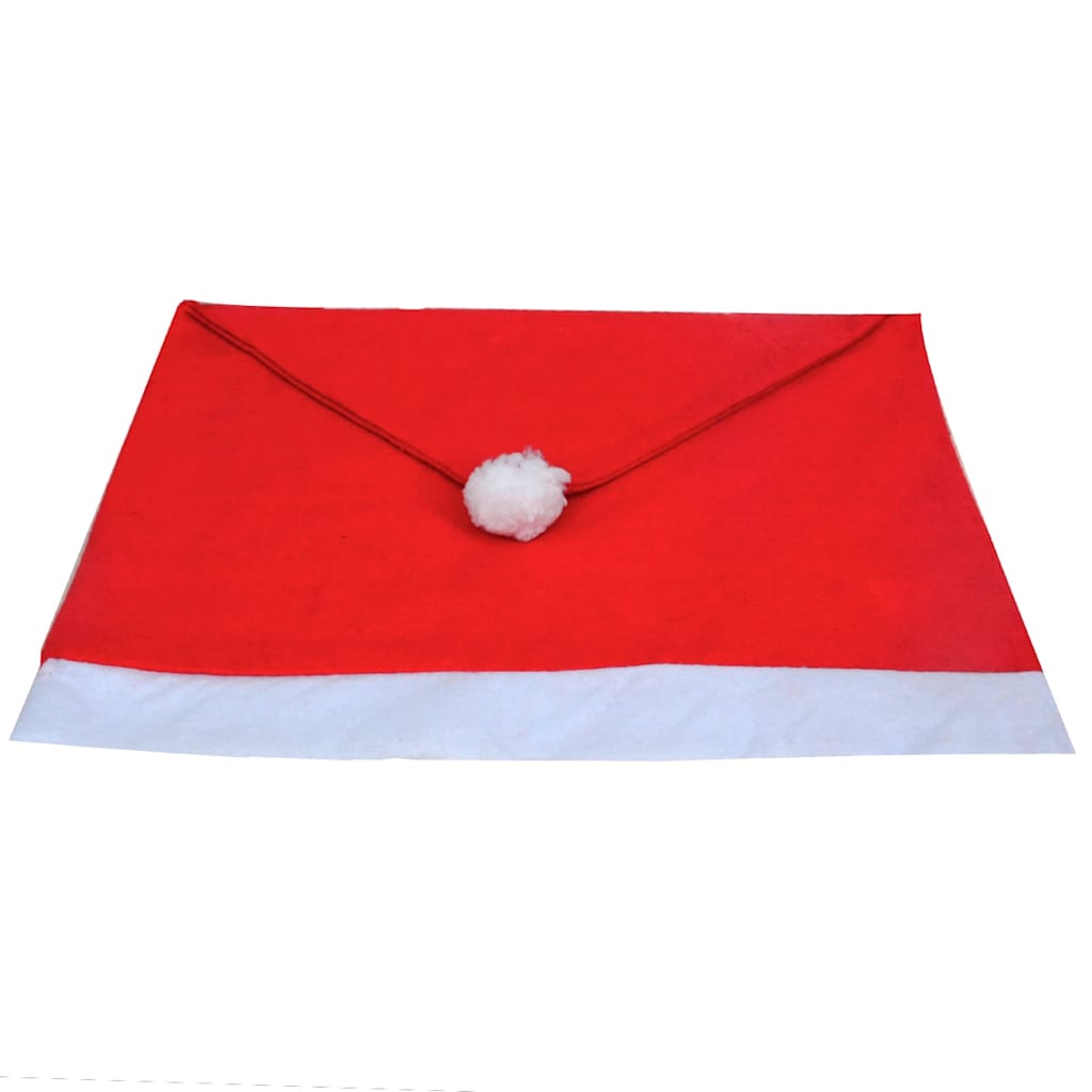 6 Gorros pai natal capas cadeiras