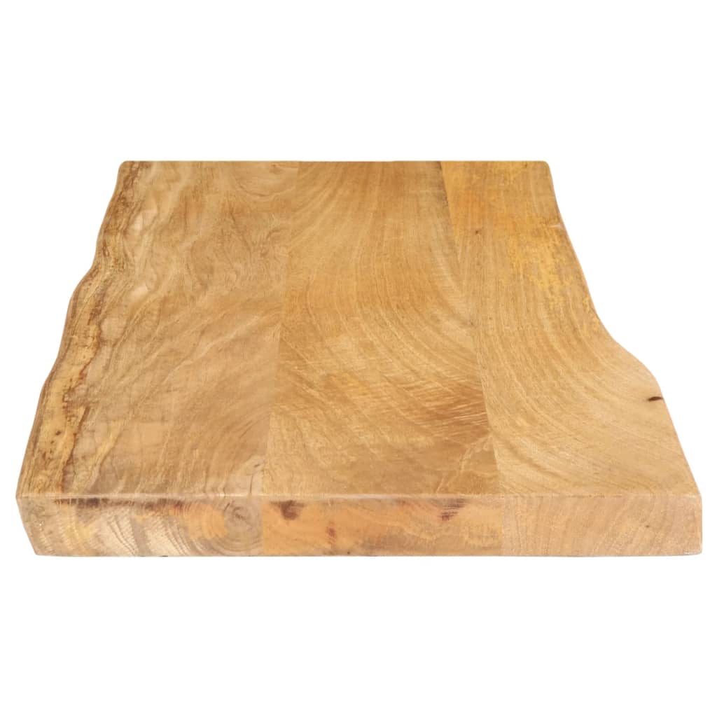 Tampo de mesa c/ borda viva 100x40x2,5 cm mangueira maciça