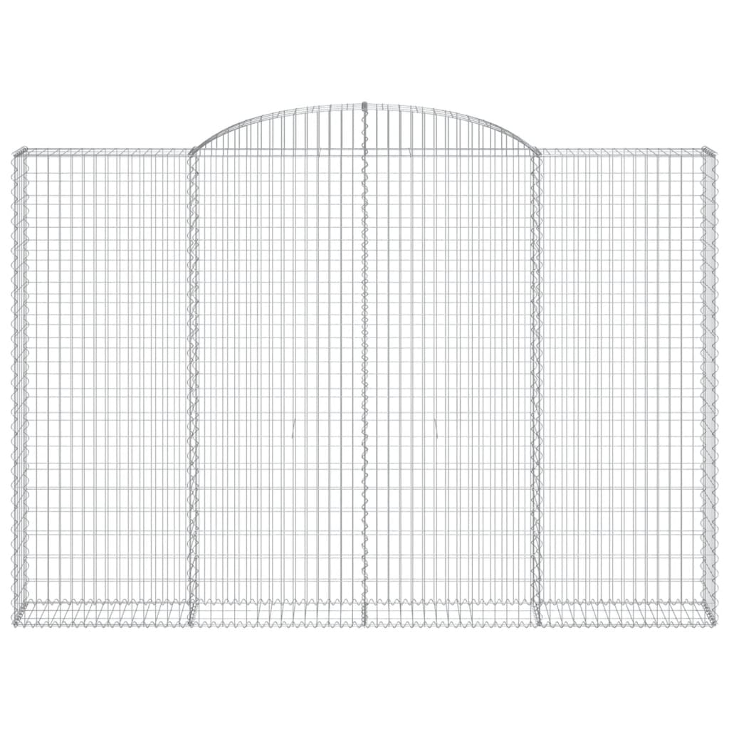 Cestos gabião arqueados 5pcs 300x30x200/220cm ferro galvanizado