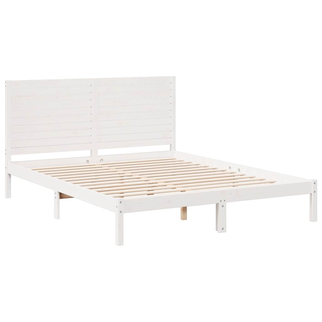 Cama extra longa sem colchão 140x220 cm madeira maciça