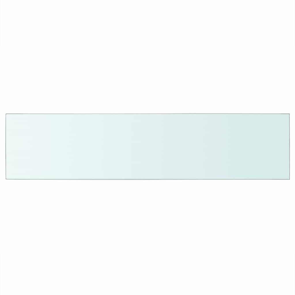 Prateleira de vidro 110x25 cm transparente