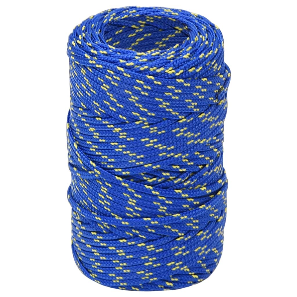 Corda de barco 2 mm 50 m polipropileno azul