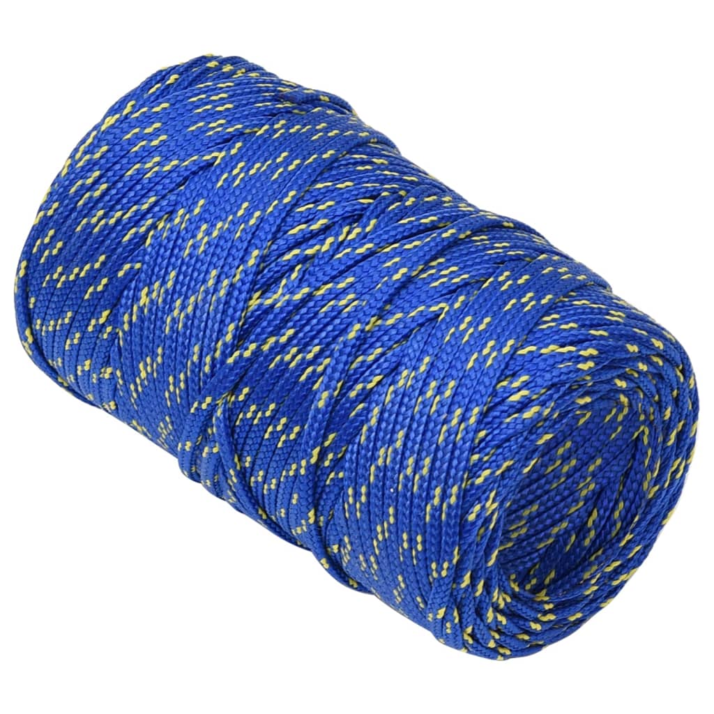 Corda de barco 2 mm 50 m polipropileno azul