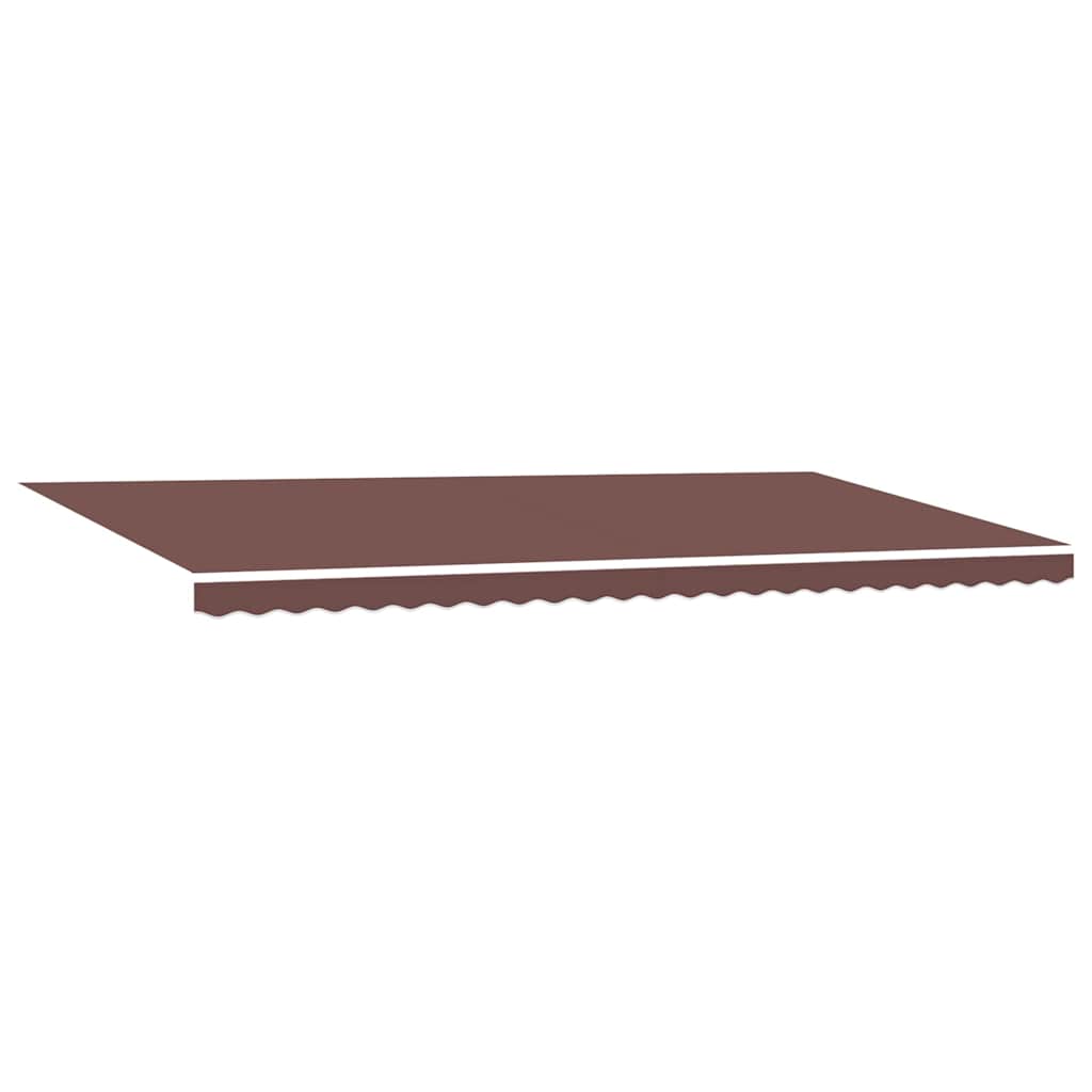 Toldo retrátil automático 600x300 cm castanho