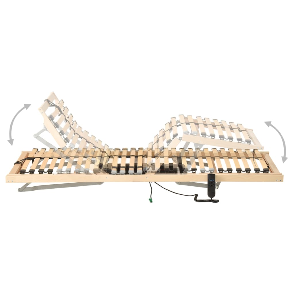 Estrado de ripas elétrico com 28 ripas 7 zonas 90x200 cm