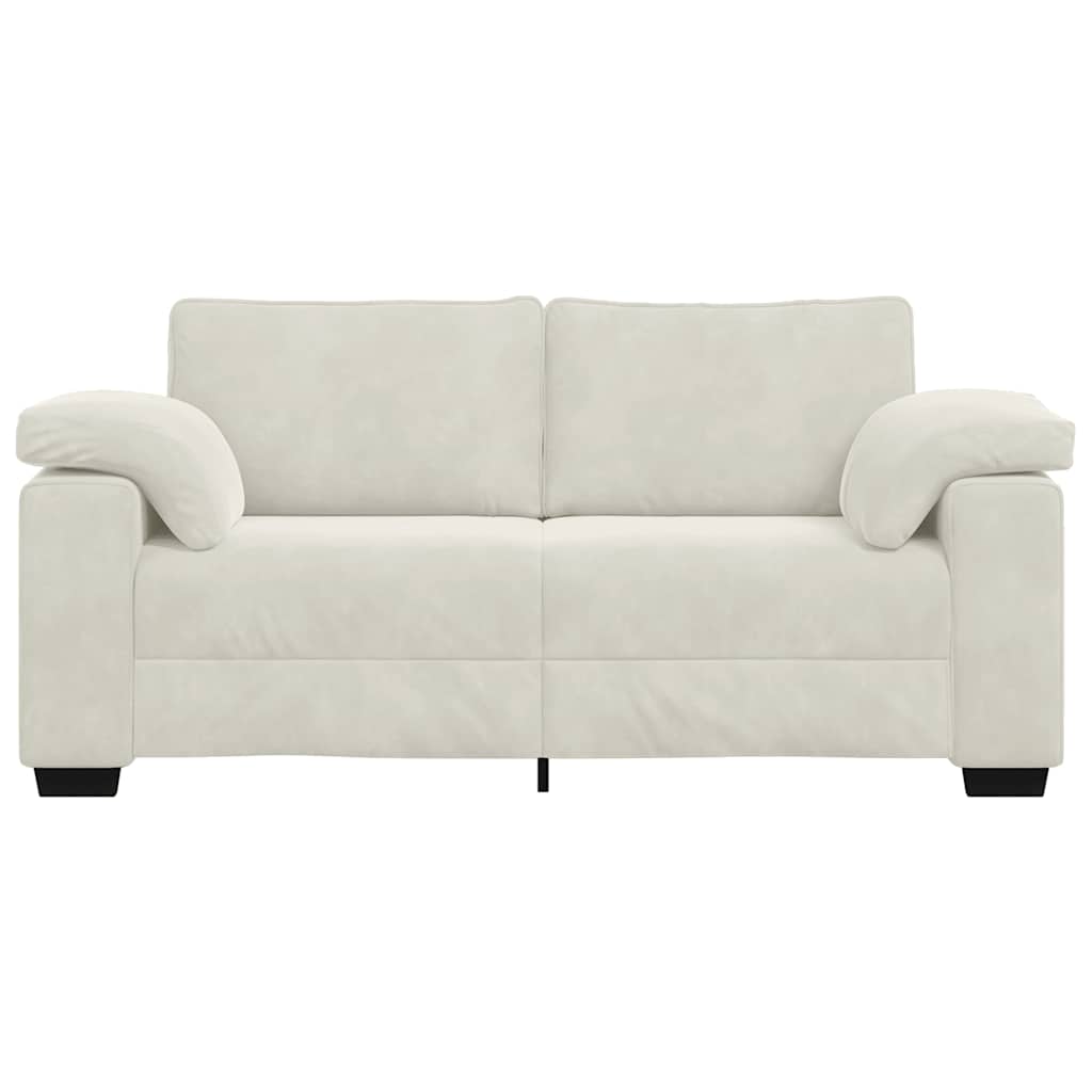 Sofá-luvas 180x77x82 cm veludo creme