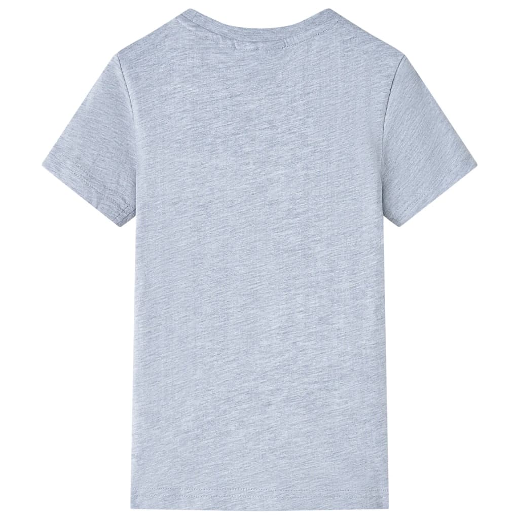 T-shirt para criança cinzento 128
