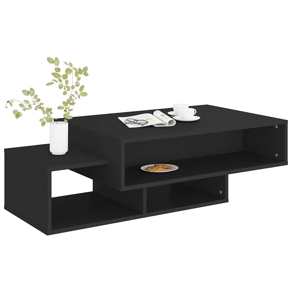 Mesa de centro 105x55x32 cm derivados de madeira preto