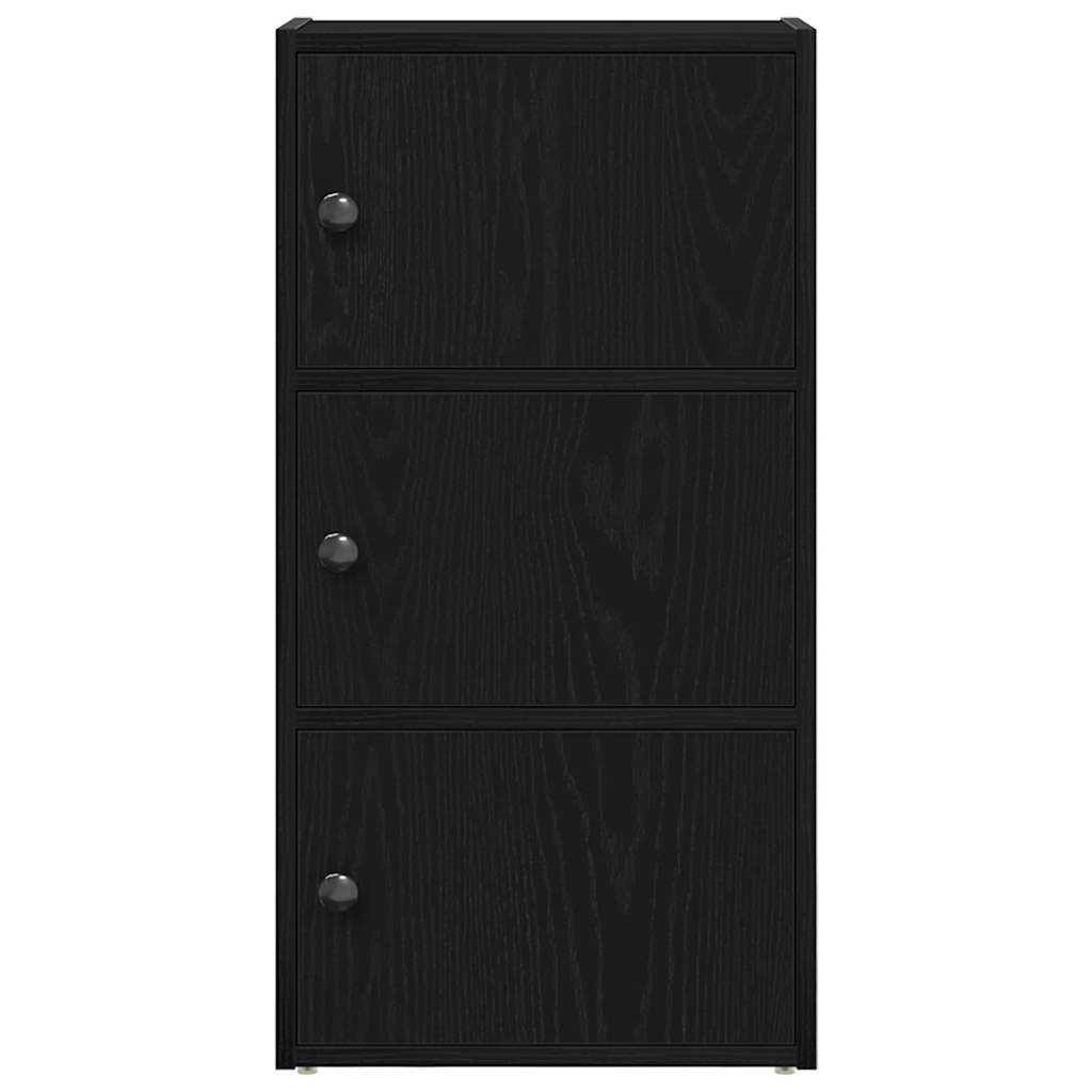 Estante 40x24x77 cm derivados de madeira carvalho preto
