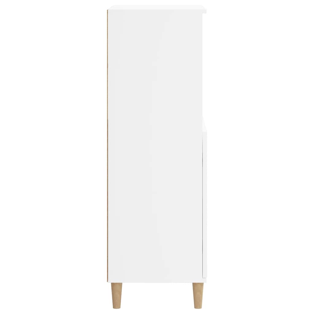 Aparador alto 60x36x110 cm derivados de madeira branco