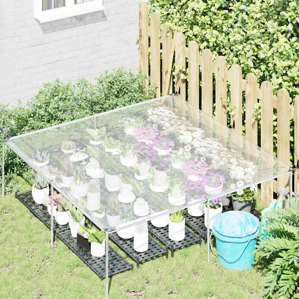Lona transparente com ilhós 2x2 m polietileno