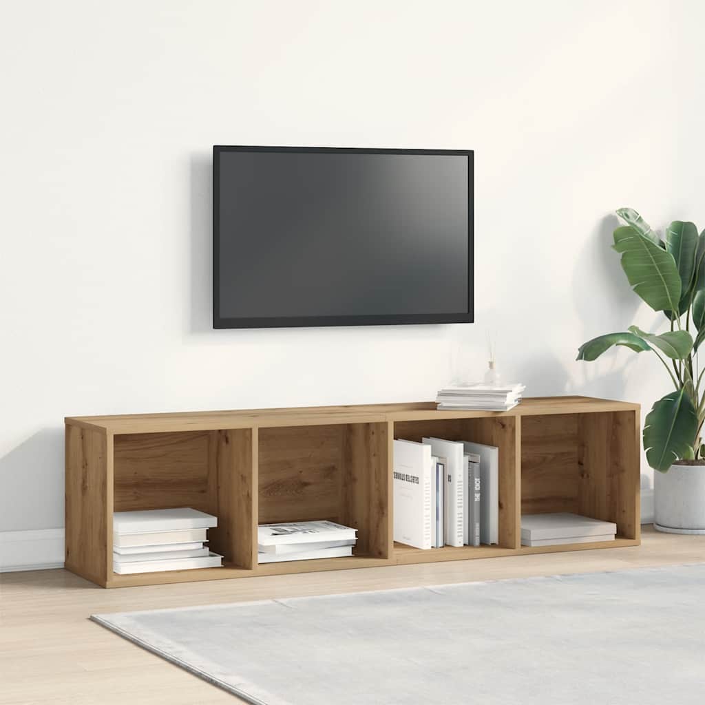 Móvel TV carvalho artesanal 120x34x37 cm madeira trabalhada