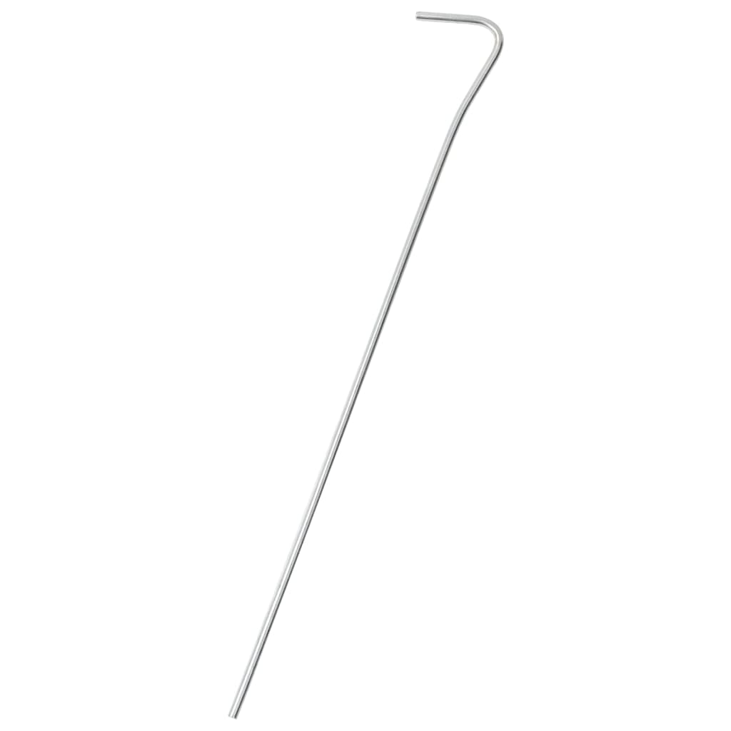 Estacas para tenda 25 pcs 23 cm ø3 mm aço galvanizado