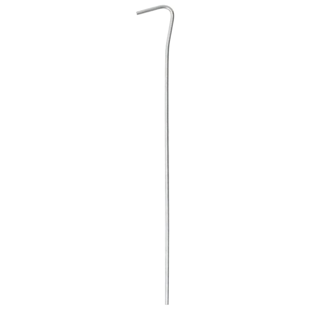 Estacas para tenda 25 pcs 23 cm ø3 mm aço galvanizado