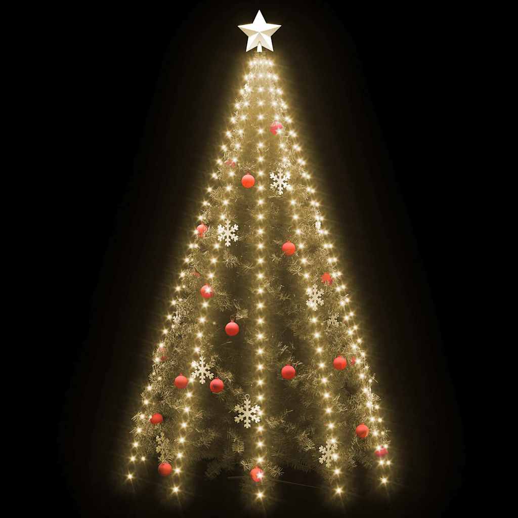Cordão de luzes para árvore de natal 300 luzes LED 300 cm