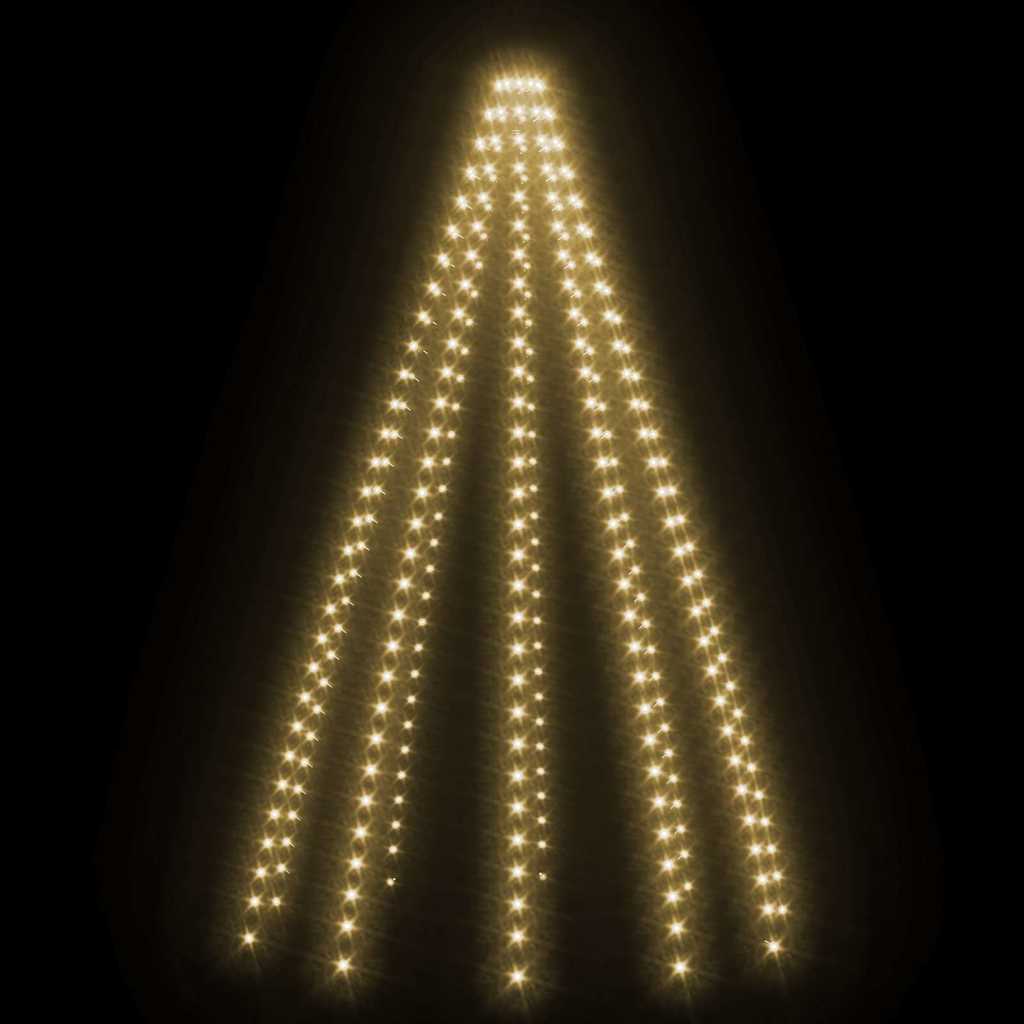 Cordão de luzes para árvore de natal 300 luzes LED 300 cm