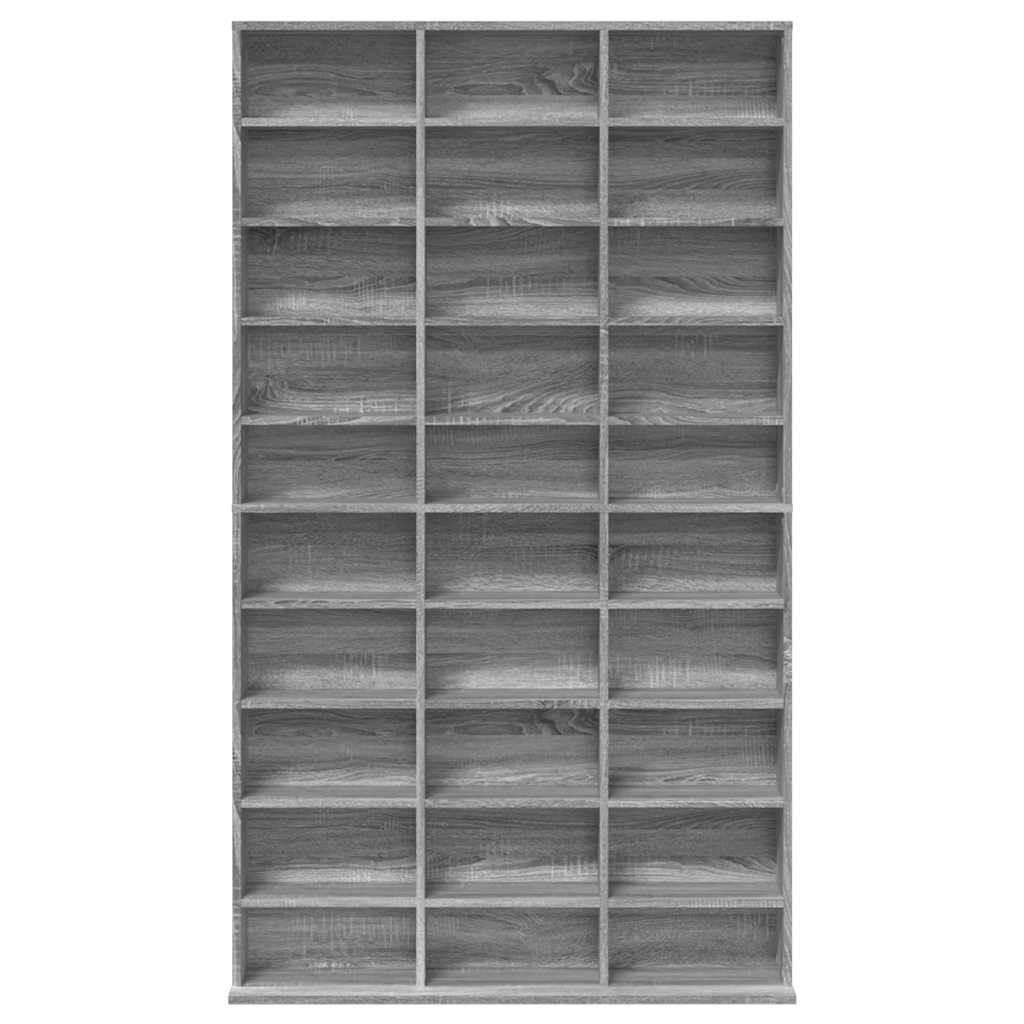 Armário p/ cd 102x23x177,5 cm derivados madeira cinzento sonoma