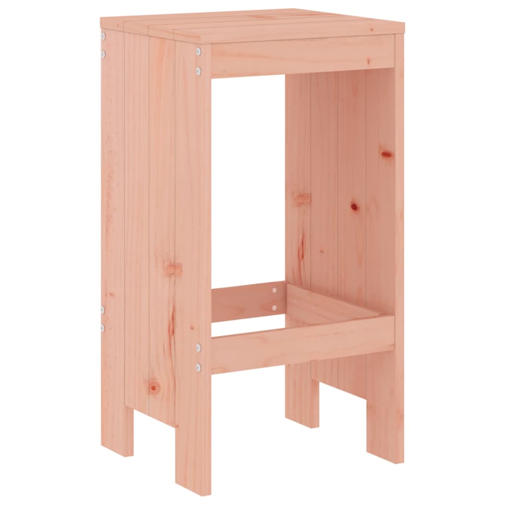 9 Pcs conjunto de bar para jardim madeira de douglas maciça