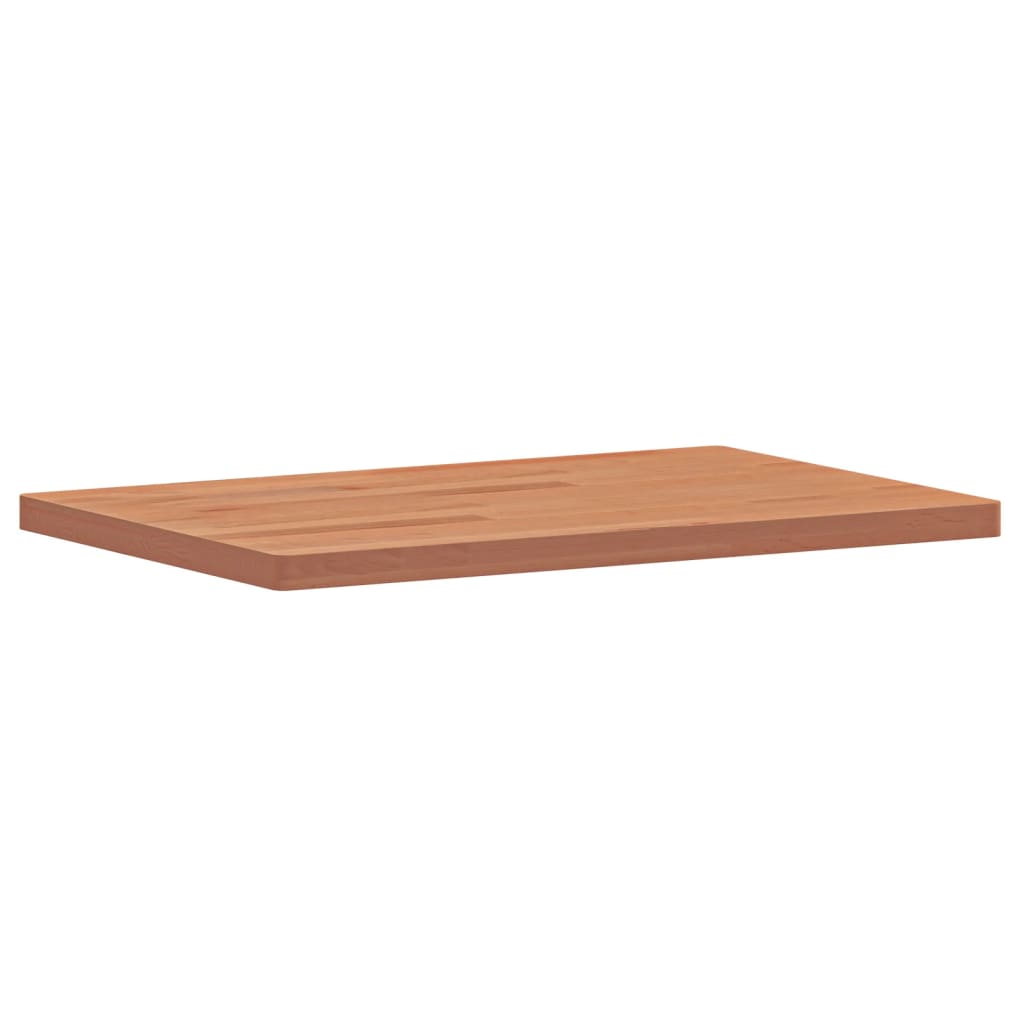 Bancada para casa de banho 60x40x2,5 cm madeira de faia maciça