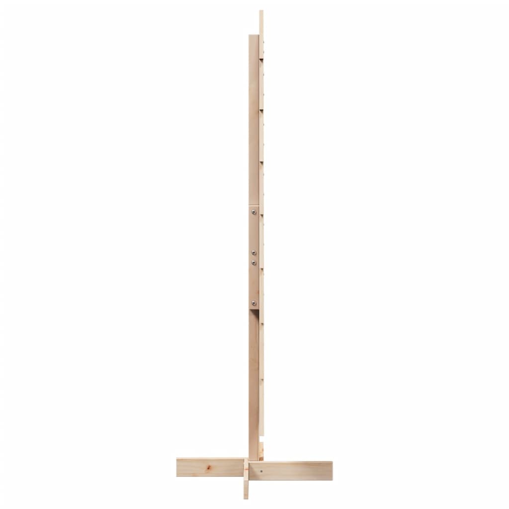 Árvore de natal decorativa 150 cm madeira de pinho maciça
