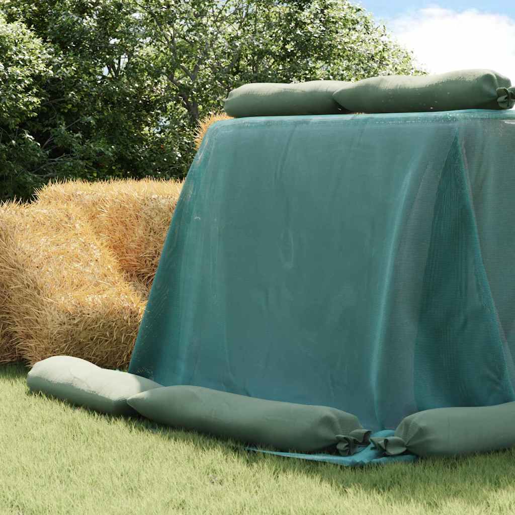Cobertura para silo verde 8 x 5 m HDPE