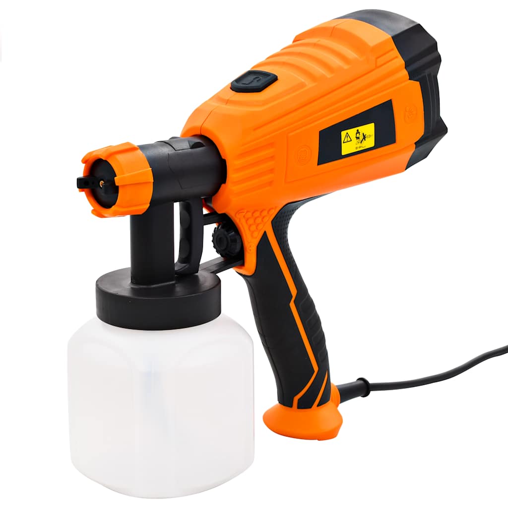 Pistola de pintura elétrica com 3 bicos 500 w 800 ml