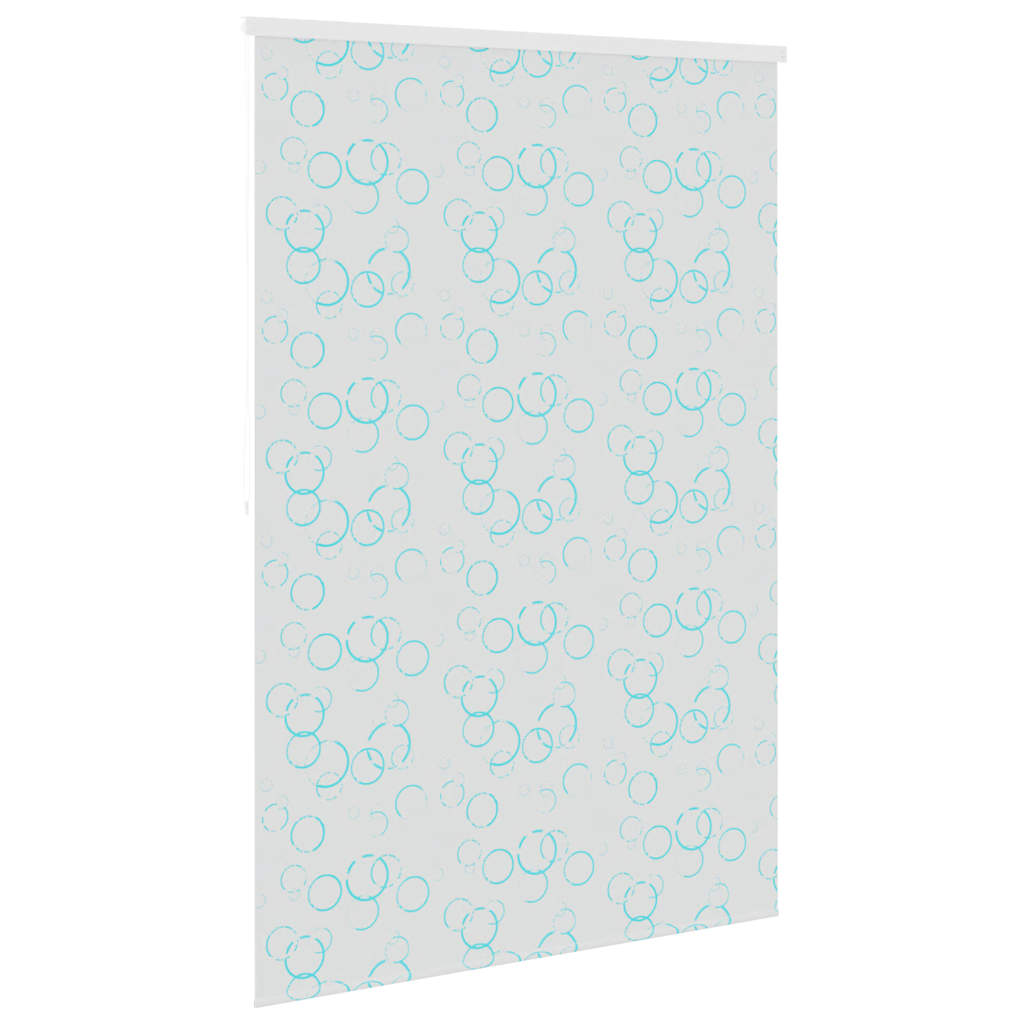 Estore de rolo para o duche 140x240 cm bolhas