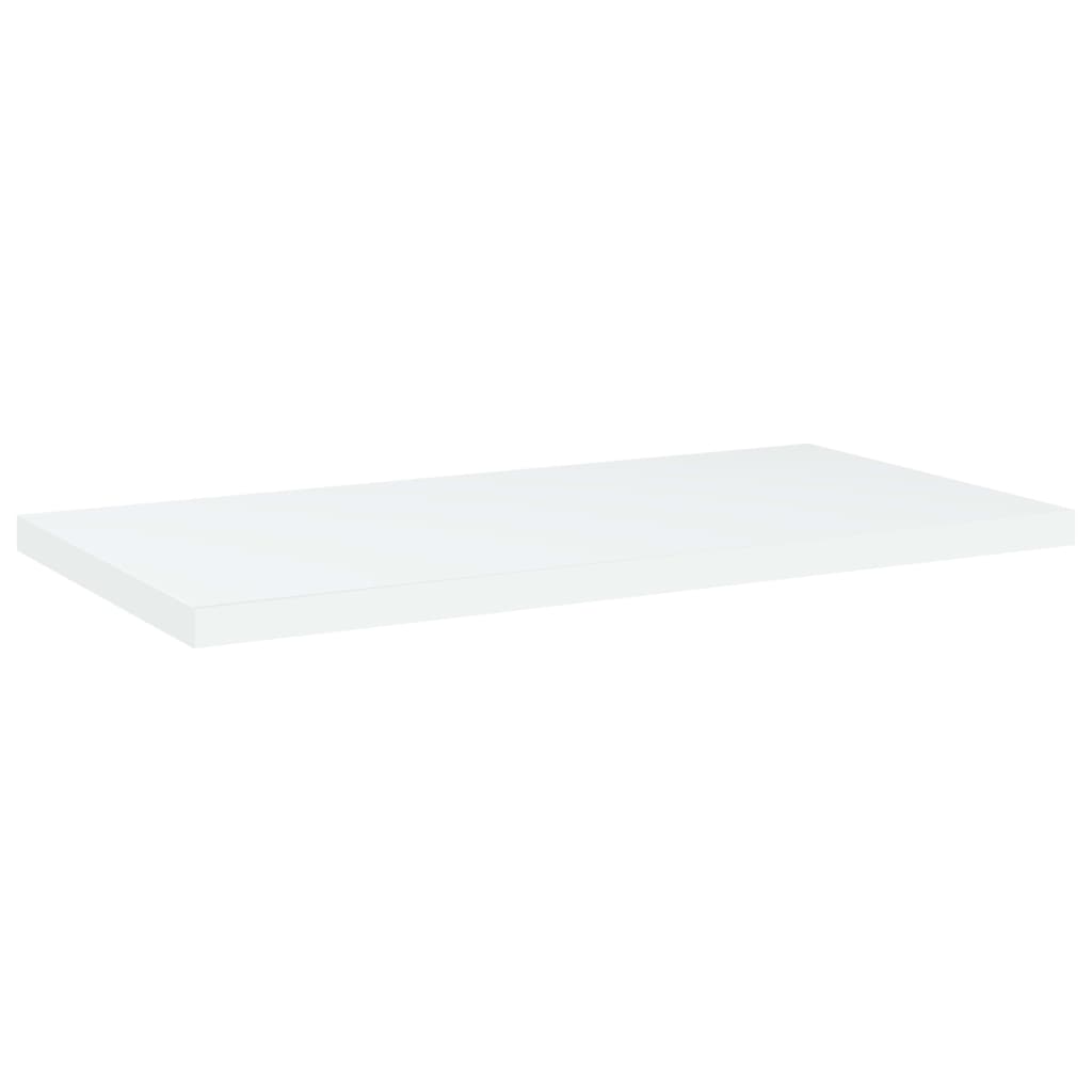 Prateleiras para estante 4 pcs 40x20x1,5cm contraplacado branco
