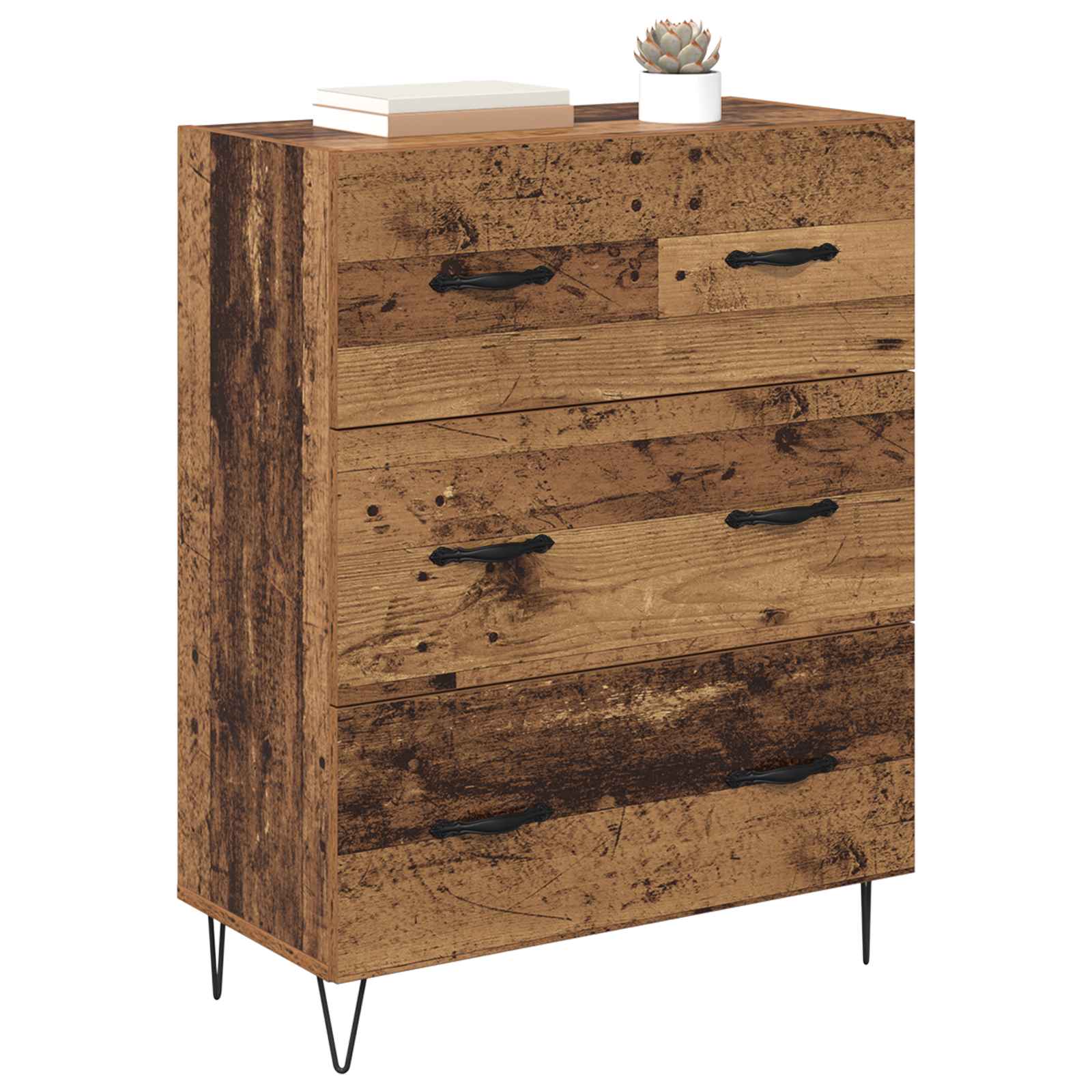 Buffet com gaveta madeira antiga 69,5 x 34 x 90 cm