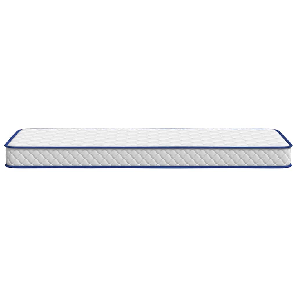 Colchão de espuma de memória 70x200x17 cm macio branco