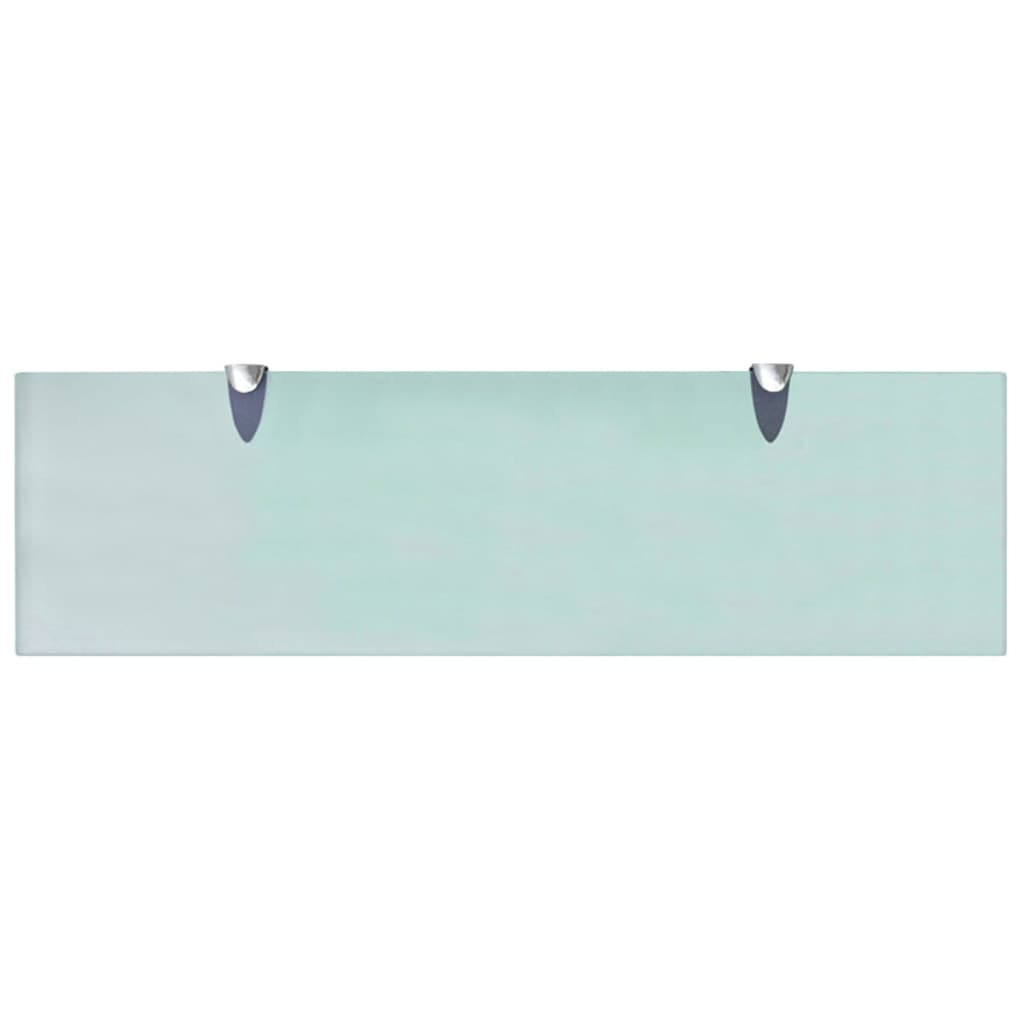 Prateleiras flutuantes 2 pcs vidro 70x20 cm 8 mm