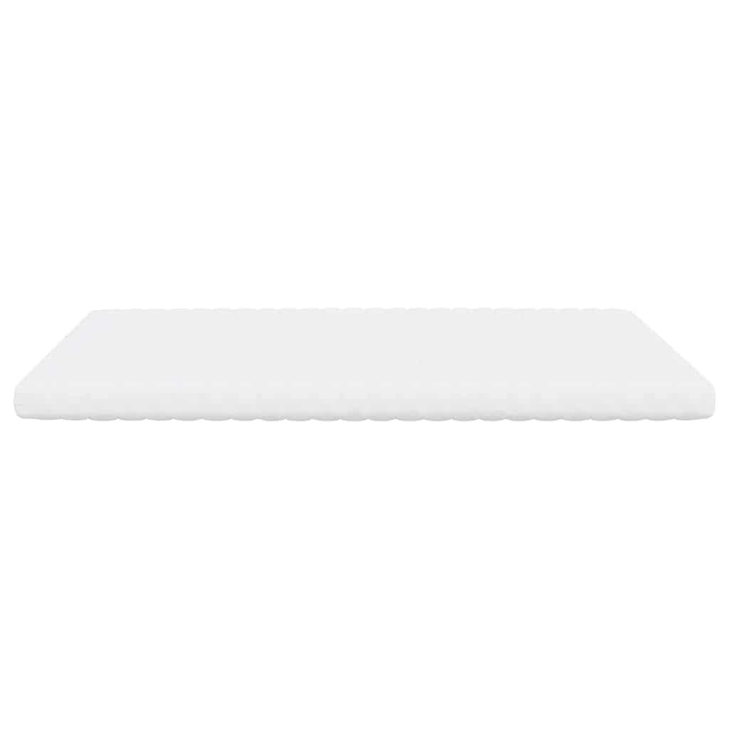 Colchão de espuma 180x220 cm 7 zonas dureza 20 ild branco