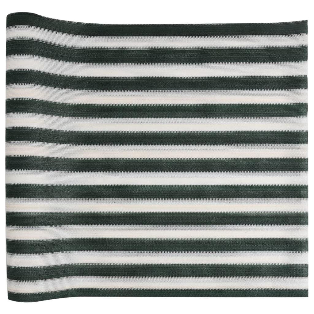 Rede ocultação p/ privacidade pead 195g/m² 1,8x10m verde branco