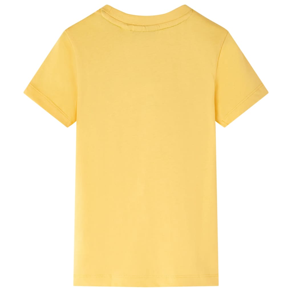 T-shirt infantil ocre-claro 116