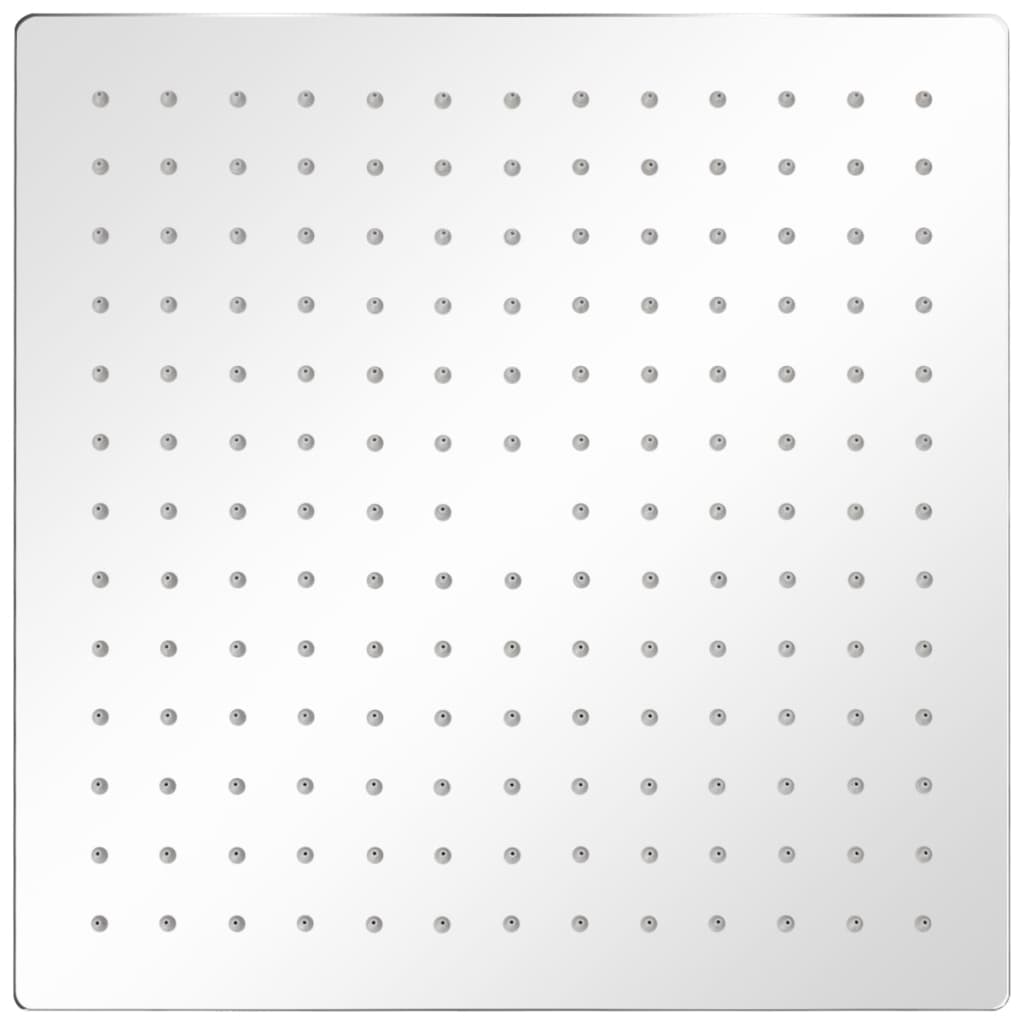 Cabeça de chuveiro 2 pcs aço inoxidável 30x30 cm