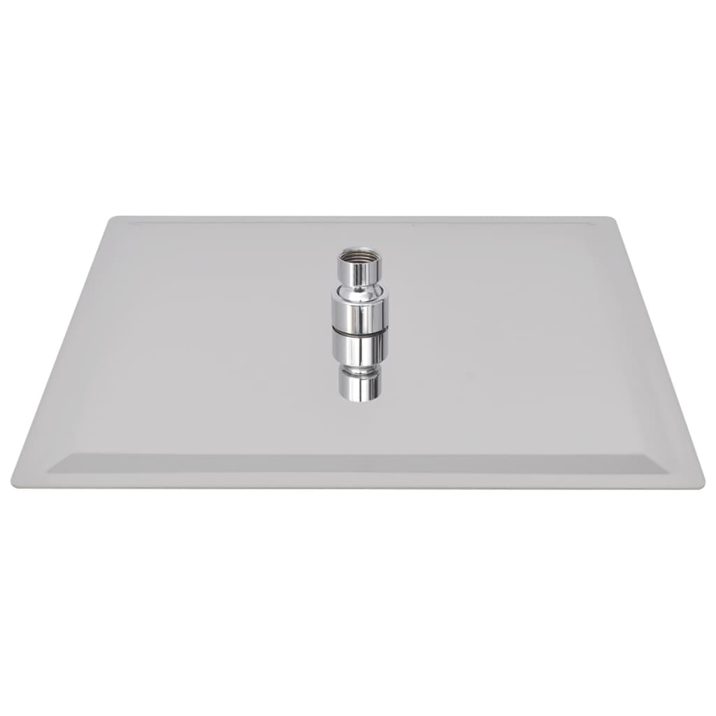 Cabeça de chuveiro 2 pcs aço inoxidável 30x30 cm