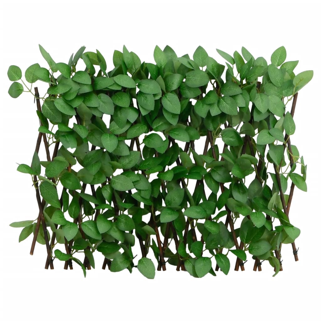 Treliça de hera artificial extensível 180x30 cm verde