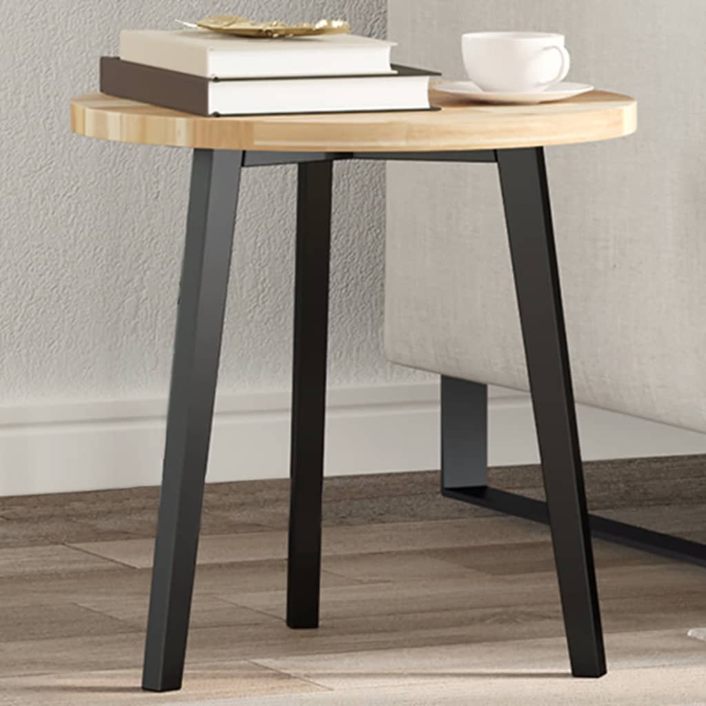 Tampo de mesa redondo ø40x2 cm madeira de acácia maciça