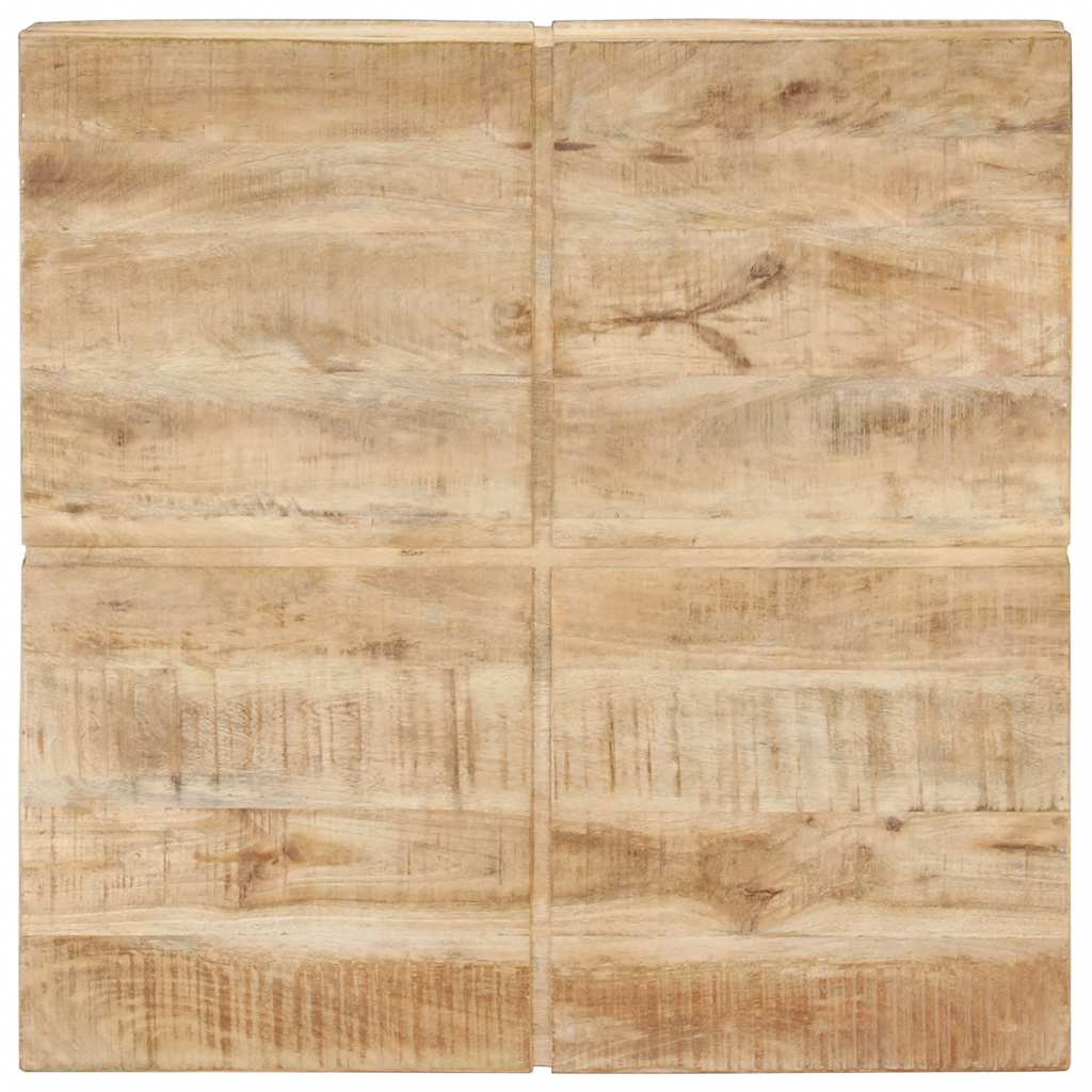 Mesa de centro 80x80x28 cm madeira de mangueira maciça